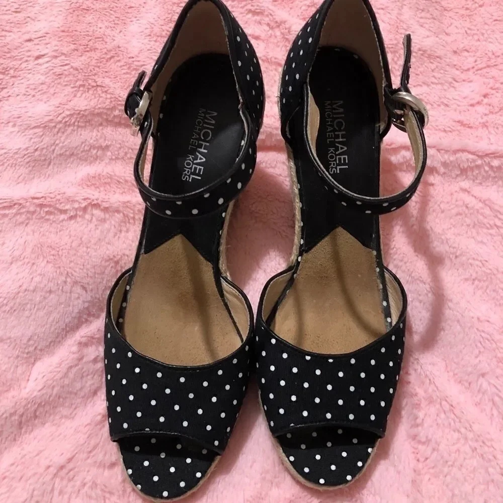 Michael Kors - Espadrille Wedge Sandals‎ - Picture 2 of 10